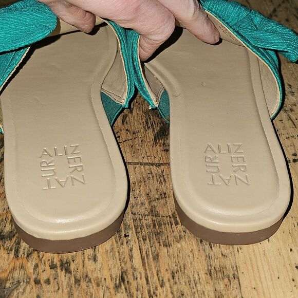 NATURALIZER Tea‎ Slide Sandal in Teal Size 8 - Picture 4 of 5